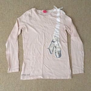 Crewcuts Girls’ Ballet Long-Sleeve Tee